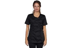 Fratelli ditalia Chemises Maquette Travail Noir D'été Femme Coiffure Esthéticienne Centre esthétique