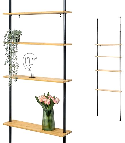 Houten wandplanken - drijvend van 60 cm, rustieke