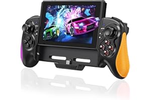 GAMSINGY Switch Controller, Plug & Play Handheld Switch Controller mit Großer Griffe/Turbo Funktion/Dual Motors Vibration/Präzise Joystick Bewegungssteuerung, Switch Controller für Switch/OLED Konsole