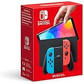 Console Nintendo Switch – modello OLED, con Joy-Con Rosso Neon e Blu Neon