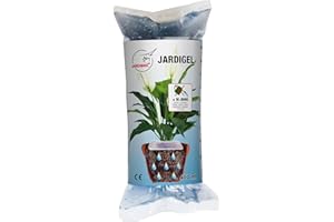 Jardibric - Gel d'Arrosage pour Plantes et Fleurs 400ml - Maintient l'Humidité du Sol, Favorise la Croissance Saine et Économise l'Eau