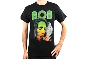 Rockoff Trade Bob Marley Smoking Da ERB T-Shirt Homme