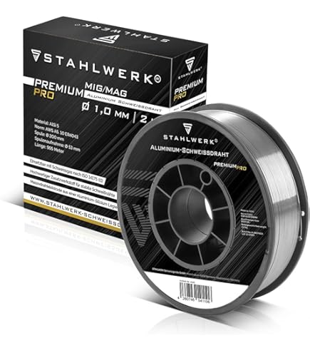 WELDINGER Edelstahl-Schweißdraht V2A 0,8mm 1,0kg (MIG/MAG Schweißzubehör