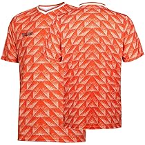 Nederlands Elftal Voetbalshirt - Eigen Naam - Oranje-Zwart - - Voetbal