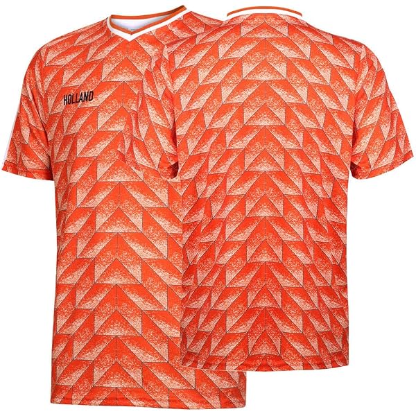 EK 88 Football Shirt from Basten - The Netherlands - Orange