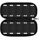 USB Flash Drive Case Waterproof USB Flash Storage Bag 10 Compartments USB Flash Bag Organizer Electronic Accessories Pocket H