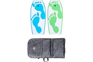 Two Bare Feet 42" Bodyboard Bundle - 2 x 42 'Future' Bodyboards of your choice + Premium Double Carry Bag