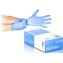 Guanti In Nitrile Source HygiÈ Senza Polvere | Blu, Taglia M, Uso Professionale E Domestico, AQL 1.5