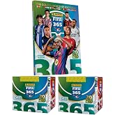 Panini FIFA 365 2026 Lisanslı Sticker Alb&uuml;m&uuml; Hardcover + 2 Kutu, 100 Paket, 500 &Ccedil;ıkartma