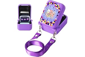 Oziral Protezione in silicone per Bitzee Digital Pet Coperture antigoccia con cordini per Bitzee Digital Pet (viola)