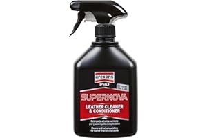 Arexons Car Care Pro SUPERNOVA - Detergente Pelle Extra Nutriente, Lucida e Protegge Interni in Pelle, 500ml