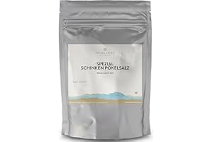 ‎ROYAL SPICE Royal Spice - Spezial Schinken Pökelsalz 1kg zur Herstellung von Fleisch- und Wurstwaren im wiederverschließbaren Zip-Beutel - Nitritpökelsalz/Ur-Steinsalz zum Pökeln fein
