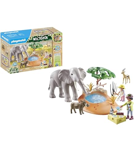 PLAYMOBIL 6650 – 2 Schimpansen Mit Baby, Spielzeug-Figuren Für Kinder