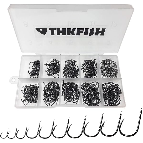 Lot De 100 Hameçons Sans Ardillon En Acier Carbone - Pour Rivière, Lac, Mer, Truite Perche Brochet