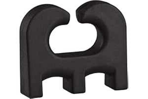 Meinl Percussion Conga Risers Set - 4 Gummifüße für Conga Instrumente - Zubehör - Flexibel - Kunststoff, Schwarz (MCR-BK)