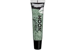 Moon Glitter – Holografisches Glitzer-Lipgloss - 15ml - Grün