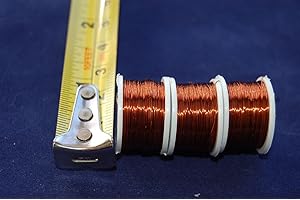 VWPEYY 3 Spulen Von Kupfer Draht 0.21mm Dick, Fliegenbinder, Fliegenfischen