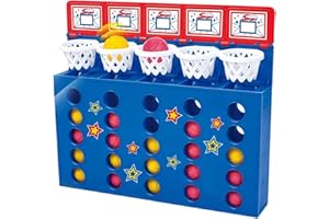 Fovolat Tabletop Basketball Game Basketball Game Indoor Tabletop Basketball Toy Shot Interactive Games, Fun Toy for Kids Adults