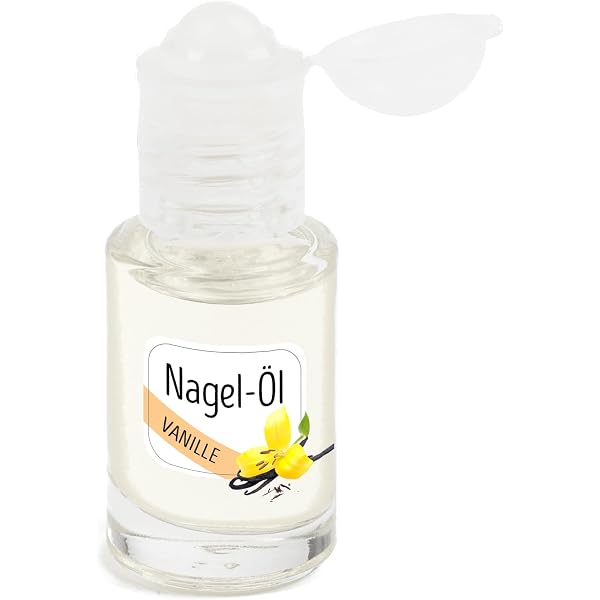 KM-Nails Nagelöl Set – 6x Duftöle à 6 Ml (Kokos, Zitrone, Vanille, Erdbeere, Pfirsich, Mandel), Intensiv Pflegend, Vegan & Tierversuchsfrei