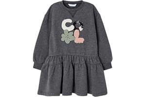Mayoral Vestido para niña Gris