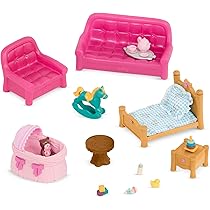 Ensemble Chambre Li'l Woodzeez 18 Pièces - Lit Mezzanine, Toboggan, Accessoires