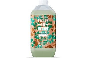 Faith In Nature Natural Coconut Dog Shampoo, Vegan & Cruelty Free,No SLS,Silicones or Parabens, Detangling, For Curly Coats, 5L Refill Pack