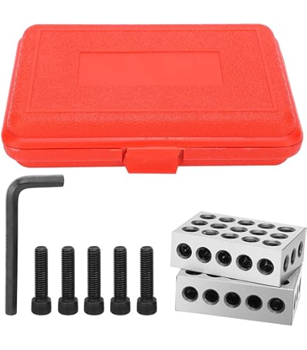 1 Matched Pair Ultra Precision 2-3-4 234 Blocks 23 Holes .0002" Machinist