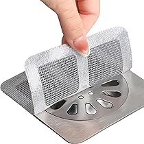 5 Pcs Attrape Cheveux Douche,Filtre Cheveux Douche,Filtre Evier