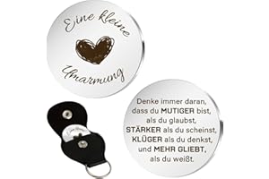 Hroanc Beste Freundin Geschenke Kleine Umarmung Viel Glück Geschenke Motivationsgeschenke Mutmacher Bestandene Prüfung Geschenk Frau Du Schaffst Das Geschenk Glücksbringer Schlüsselanhänger