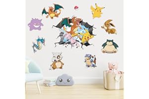 CrinIotyx Wandtattoo Kinderzimmer Cartoon Aufkleber Kinder Wandsticker Kinderzimmer Wandtattoo für Schlafzimmer Kinderzimmer Schlafzimmer Wohnzimmer Wanddeko