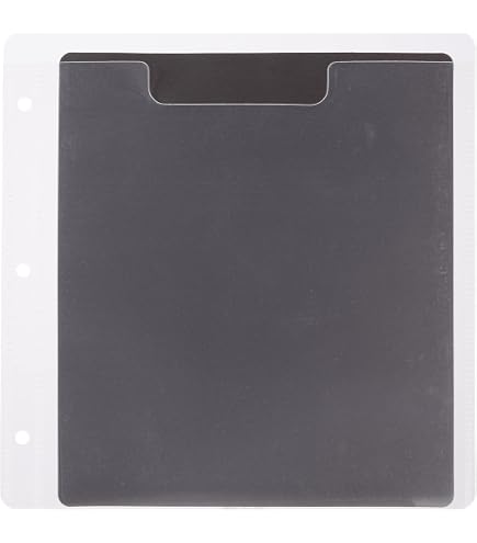 Album Rangement Transparent 20 Pages / 80 Pochettes - Pour Tampons, Dies, Autocollants, Photos, Cartes Postales