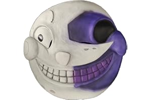 TZLCOS Security Breach Sun and Moon Clown Mask FNAF Sundrop Moondrop Cosplay Prop Halloween Costume
