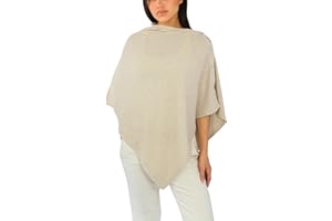 Win's Poncho en cachemire mélangé pour femmes - Fabriqué en Italie