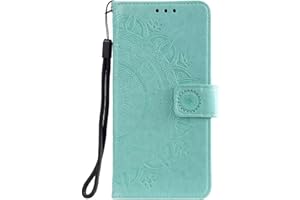 Bnvdfre for Motorola Moto G54 Case Protective Motorola Moto G54 Wallet Phone Case Flip PU Leather Shockproof Card Holder Magnetic Stand Cover for Motorola Moto G54, Green