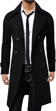 knee length pea coat