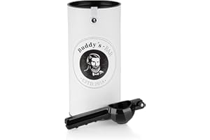 ‎BUDDY´S BAR Buddy´s Bar - Limettenpresse, hochwertige Presse aus Aluminium, Zitronenpresse, lebensmittelecht und spülmaschinenfest, 21 cm lang für optimale Druckkraft, Schwarz