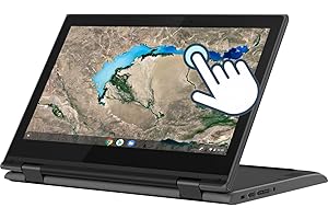 Lenovo Chromebook 300e 2 en 1 con tácti Ordenador portátil, 11,6 Pulgadas, Teclado japonés, Chrome OS (reacondicionado) (Pulgadas, 11.6, Negro, Intel Celeron N4020, 128, GB, Chrome OS, GB, 4)