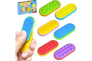 6 stycken magnetiska fidget-reglage, sensoriska leksaker för autism och ADHD
