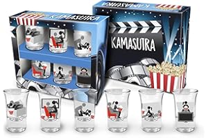 Framan Set di 6 bicchierini con posture Kamasutra