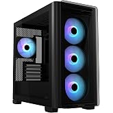 ASUS A23 PLUS TG ARGB Siyah Tempered Glass USB 3.2 mATX Mid Tower Gaming (Oyuncu) Kasa