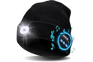 KEZKALS Regalo Uomo, Berretto con Bluetooth 5.0, Idee Regalo Uomo Natale, Idee Regali Uomo Natale Originali, Idee Regalo Uomo Natale Originale, Regalo Festa del Papà Idee Regalo, Regali per Papà Natale