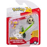Pok&eacute;mon PKW4093 - Savaş Fig&uuml;r&uuml; Seti - Kıvrımlı Işık, Palet, Pırasa Selot, Resmi Fig&uuml;r Seti