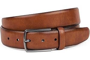 FENIX FASHION FENIX NEW YORK Gürtel Herren in verschiedenen Farben, Größe 80 cm bis 125 cm, nickelfreie Schnalle 35 mm breit, nachhaltiger, kürzbarer & verstellbarer Herrengürtel, perfekt für Anzug & Jeans