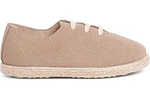 Pisamonas Zapatillas Cordones Serraje y Yute Niños