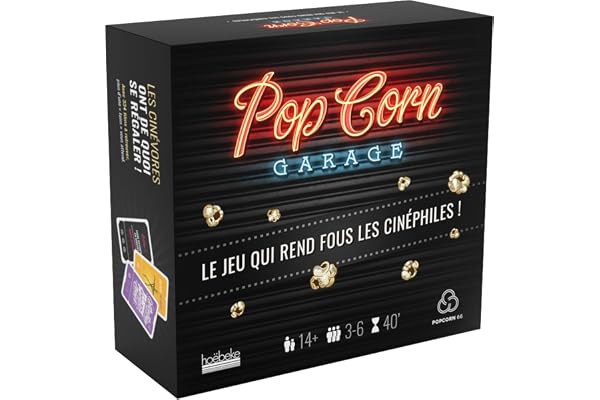 Pop-Corn Garage. Le jeu qui rend fou les cinéphiles