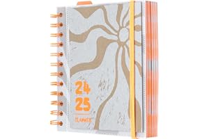 Grupo Erik: Diario Scuola 2024 2025 Kraft - Agenda giornaliera 11 mesi, 16 x 14 cm, Diario scolastico 2024-2025, Diario bambina elementari, Diario ragazza