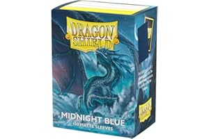 Dragon Shield Scatola da 100 ct - Maniche opache blu notte