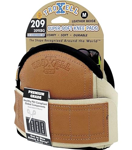 Leather XL Super Soft Knee Pads - View #4