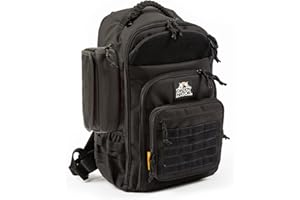 Daddynator Big Arnold Changing Backpack for Dads with Changing Mat Including Organiser for Wet Wipes and Organiser for Accessories, Complete Bundle, black