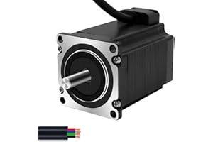 iMetrx Nema 23 - Motore passo-passo 76 mm, 2,2 Nm, 2,475 V, 4,5 A, coppia di tenuta a 2 fasi, 4 fili, 1,8 deg, per kit di macinino CNC o stampante 3D